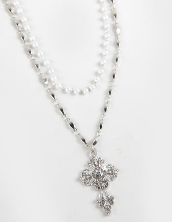 FULL TILT Cross Layered Necklace Alternative Image