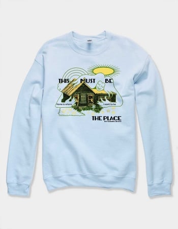 TALKING HEADS This Must Be The Place Unisex Crewneck Sweatshirt Primary Image
