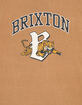 BRIXTON Tiger Standard Mens Tee image number 2