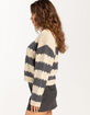 RSQ Womens Bubble Stripe Pullover Sweater image number 2