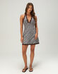 RSQ Womens Plaid Halter Dress image number 2