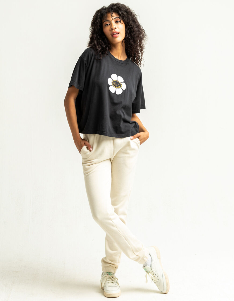 OBEY Daisy Ave Womens Crop Tee image number 3