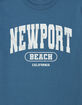 NEWPORT BEACH Collegiate Unisex Kids Tee image number 2