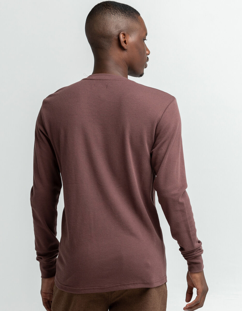 RSQ Solid Rust Thermal Mens Tee image number 3