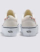 VANS Floral Embroidery Old Skool Stackform Womens Shoes image number 4