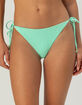 FULL TILT Botanic Trail Textured Tie Side Cheeky Bikini Bottoms image number 2