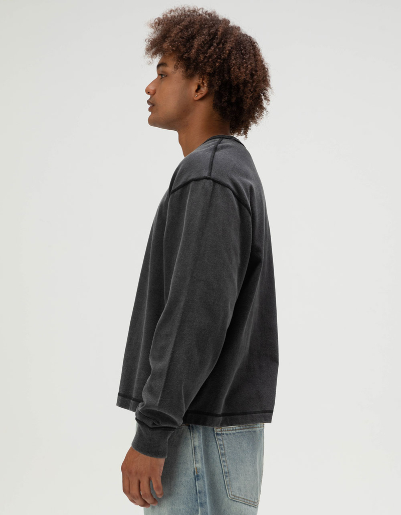 RSQ Mens Long Sleeve Boxy Tee image number 2
