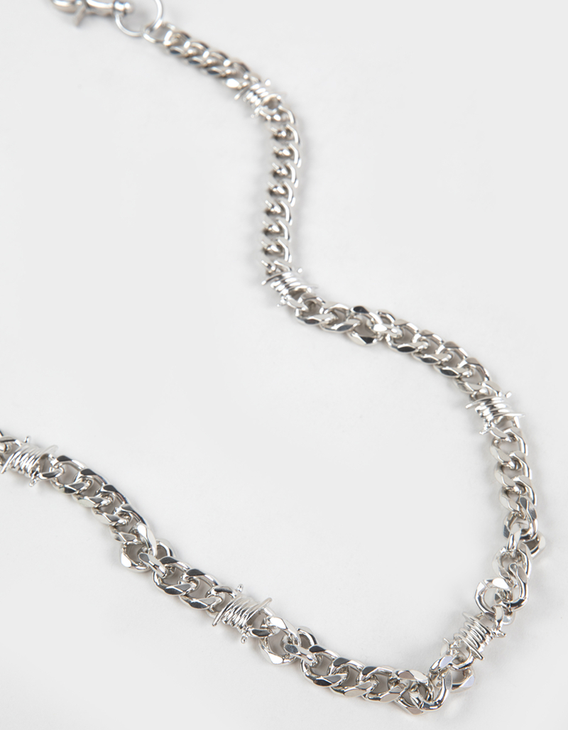 RSQ Cross Barbed Wire Wallet Chain image number 2