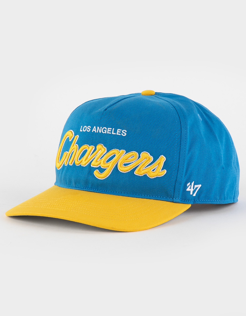 47 BRAND Los Angeles Chargers Legacy Crosstown Basic '47 Hitch Snapback Hat image number 1