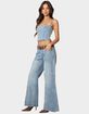 EDIKTED Tennessee Denim Corset image number 3