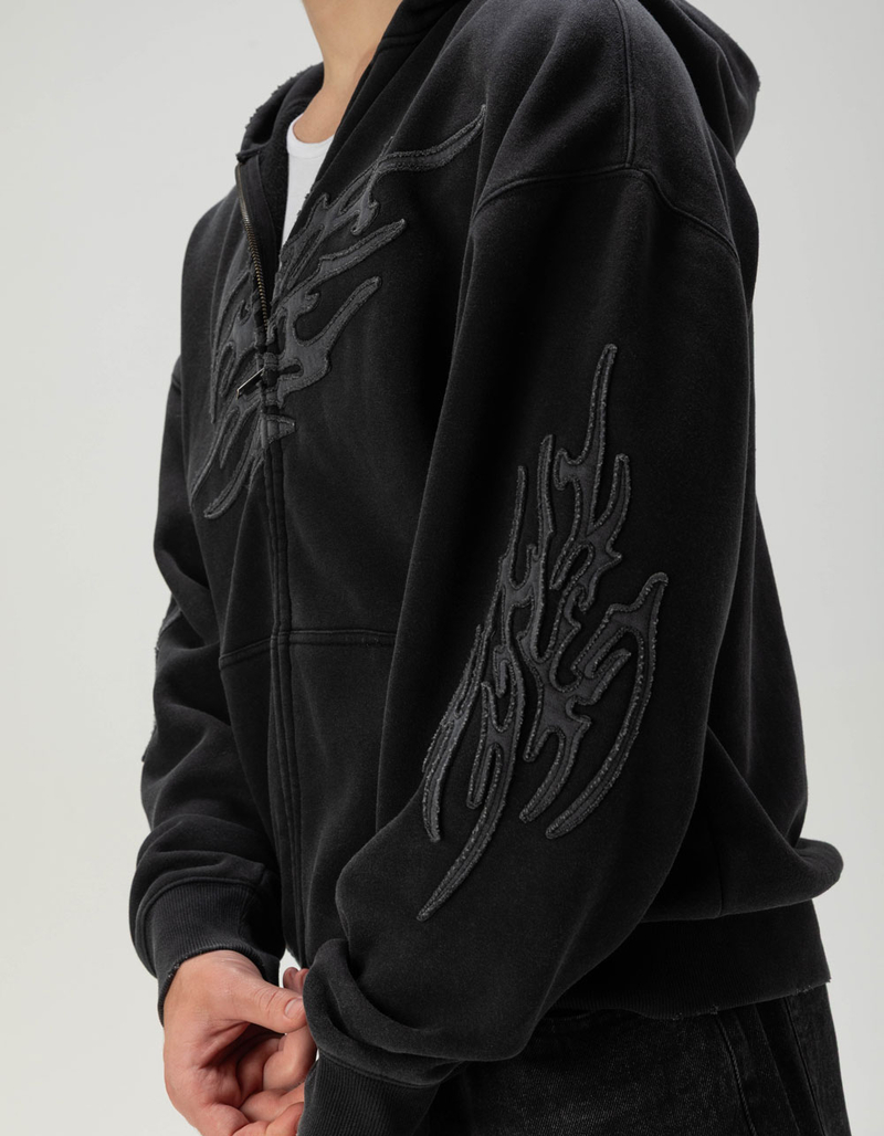RSQ Mens Zip-Up Hoodie image number 4