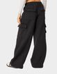 EDIKTED Wide Leg Cargo Sweatpants image number 4