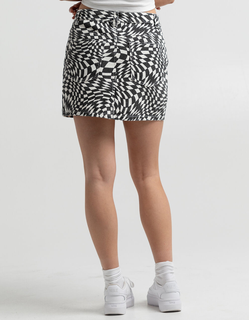 RSQ Check Swirl Skirt image number 3