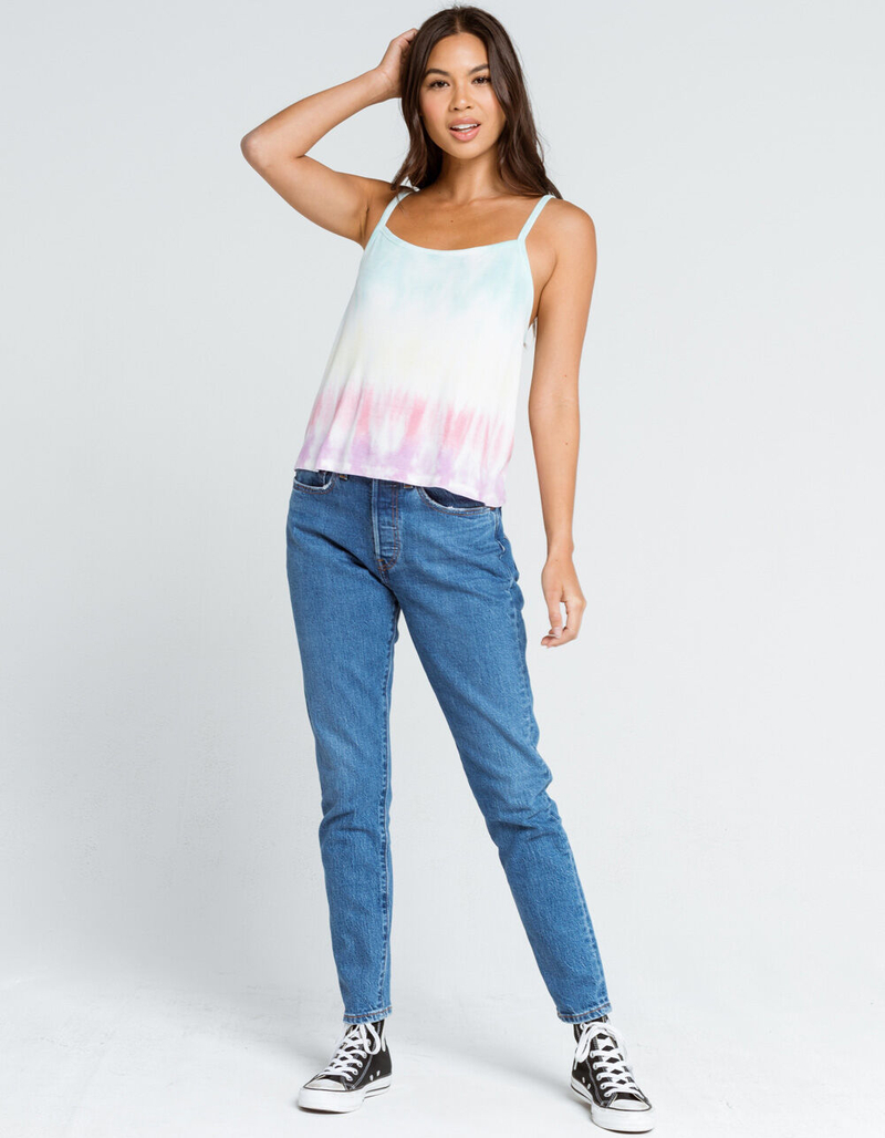 VOLCOM Sure Burt Tie Dye Womens Tank image number 3