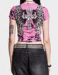 AFFLICTION Jovial Womens Baby Tee image number 2