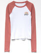 RSQ Embroidered Rainbow Girls Raglan Tee image number 2