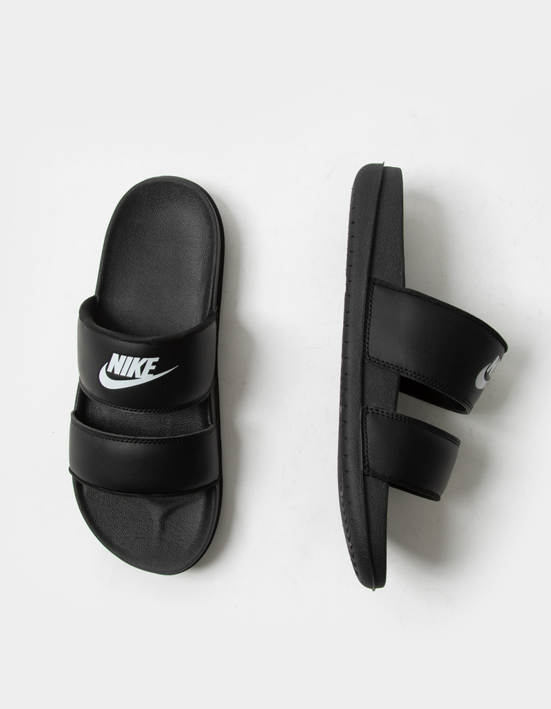 NIKE Off Court Duo Ultra Womens Slide Sandals BLK/WHT Tillys