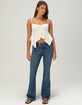 NECTAR CLOTHING Texture Womens Sleeveless Top image number 2