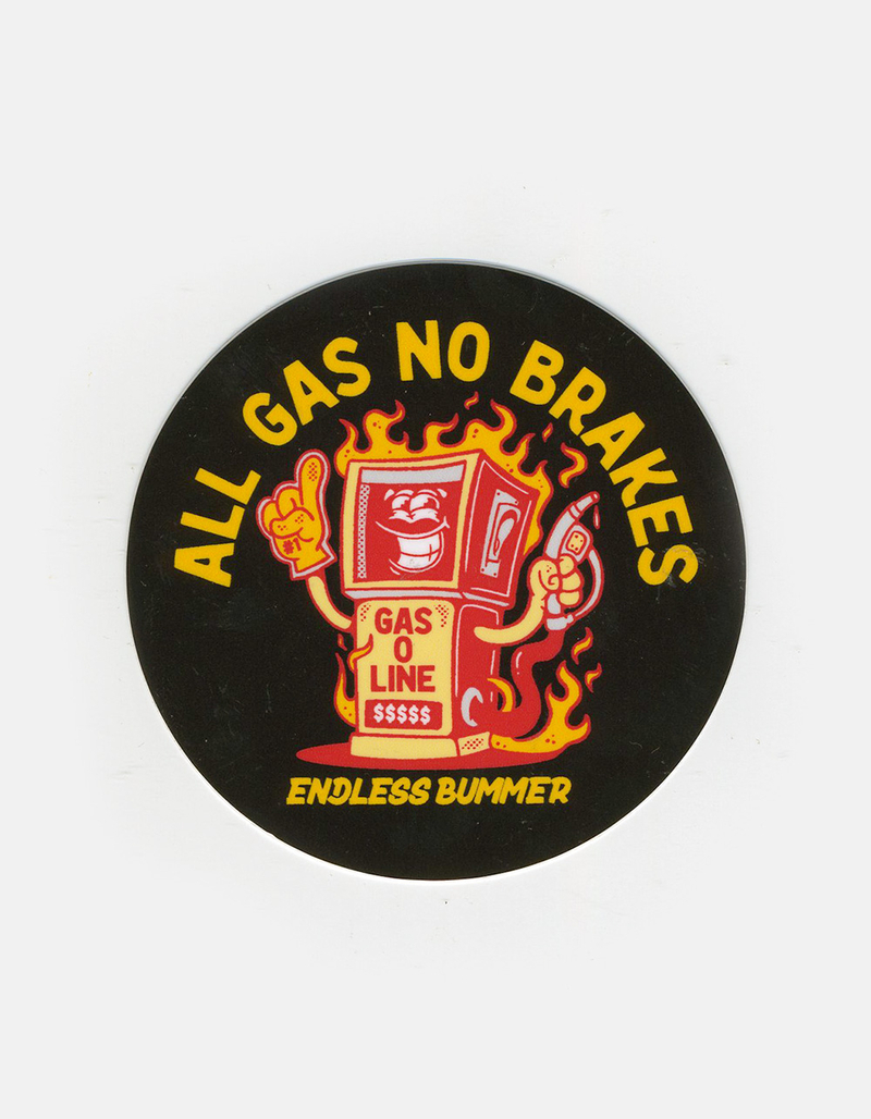 ENDLESS BUMMER Gas Sticker image number 0