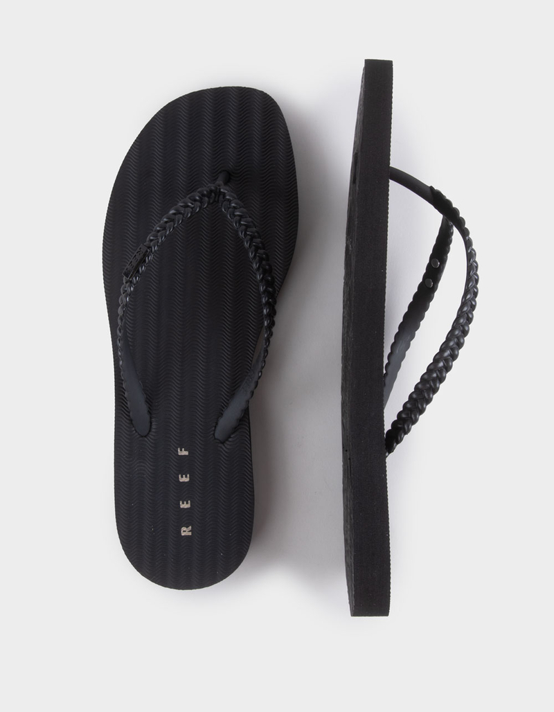 REEF Seaside Twist Womens Square Toe Flip Flops image number 3