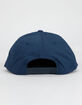 RVCA Navigate Blue Mens Snapback Hat image number 2