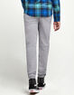 RSQ Boys Twill Light Gray Jogger Pants image number 4