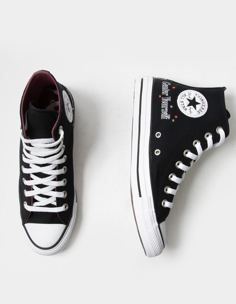 CONVERSE Chuck Taylor All Star Embroidered Womens High Top Shoes image number 4