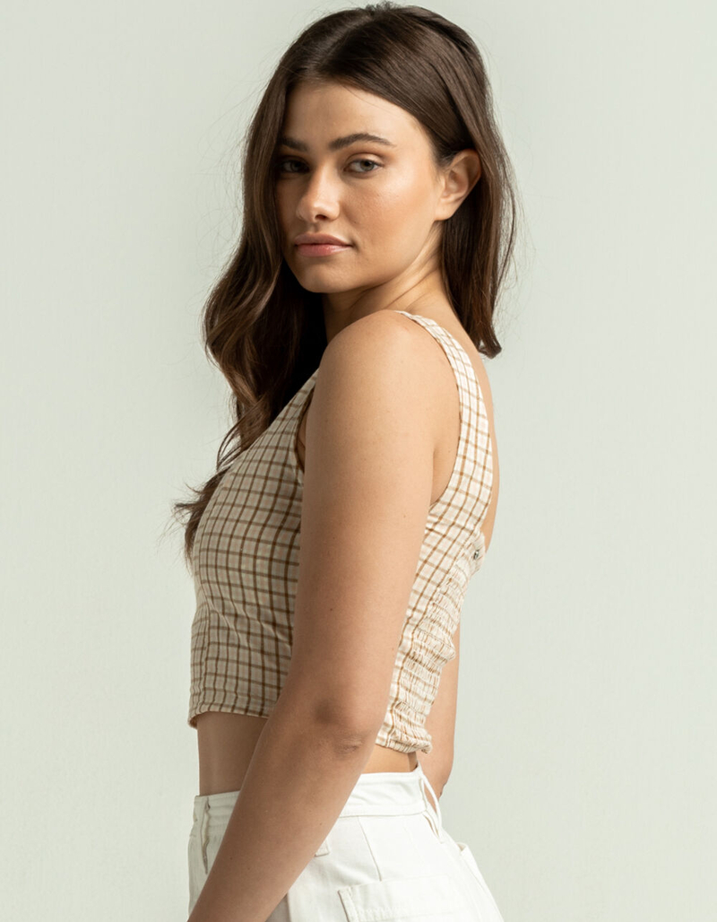 BILLABONG Check It Womens Crop Top image number 1