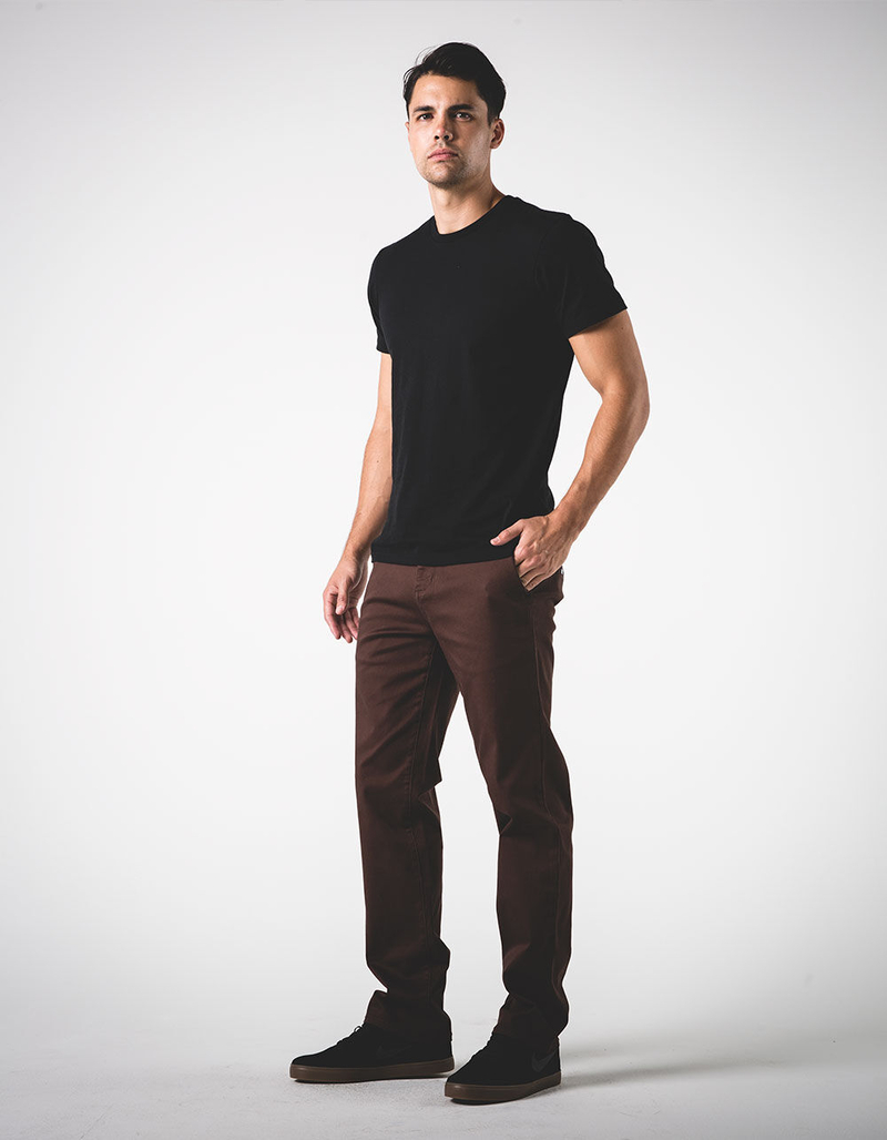 RSQ New York Mens Slim Straight Stretch Chino Pants image number 3