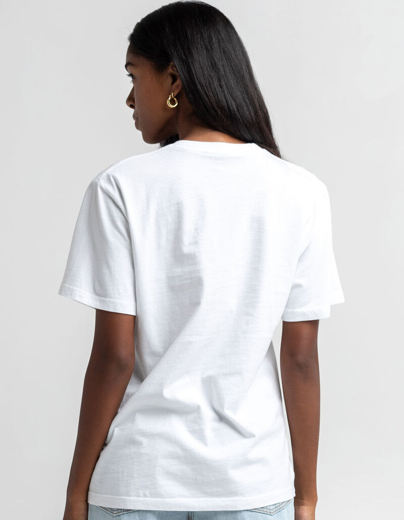 OBEY Outline Womens Oversized Tee - WHITE - 407757150