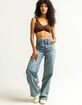 BDG Urban Outfitters Logo Embroidered Womens Puddle Jeans image number 1