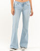 RSQ Womens Low Rise Flare Jeans image number 2