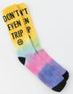 HUF Don't Even Trip Mens Crew Socks image number 1
