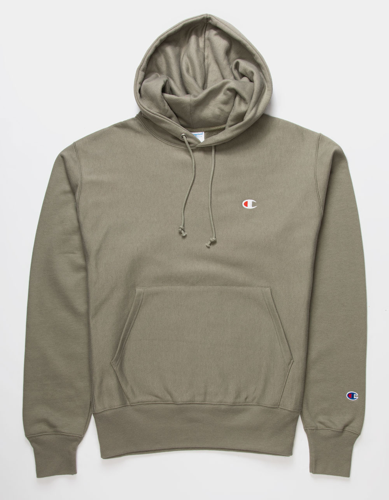 CHAMPION Reverse Weave Mens Hoodie - OLIVE | Tillys