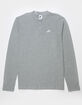 NIKE Club Mens Long Sleeve Henley Tee image number 1