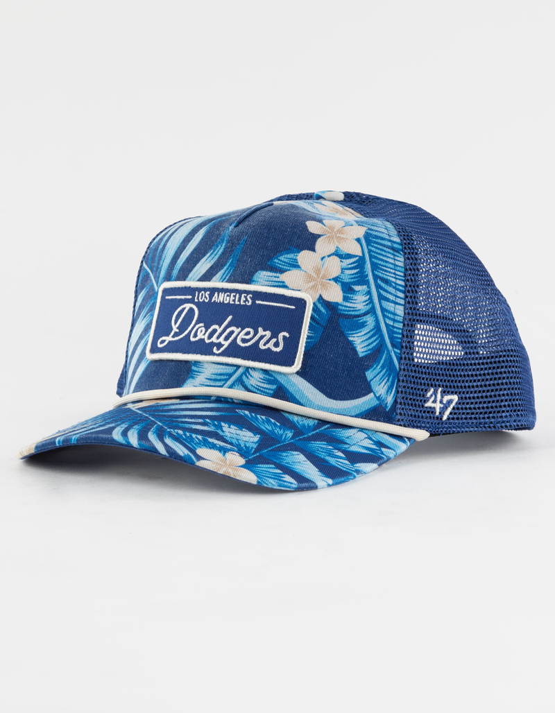 47 BRAND Los Angeles Dodgers Tropicalia '47 Hitch Trucker Hat image number 0