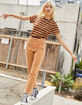 VOLCOM Stoned Straight Womens Corduroy Pants image number 1