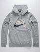 NIKE SB Washed Dark Gray Mens Hoodie image number 1