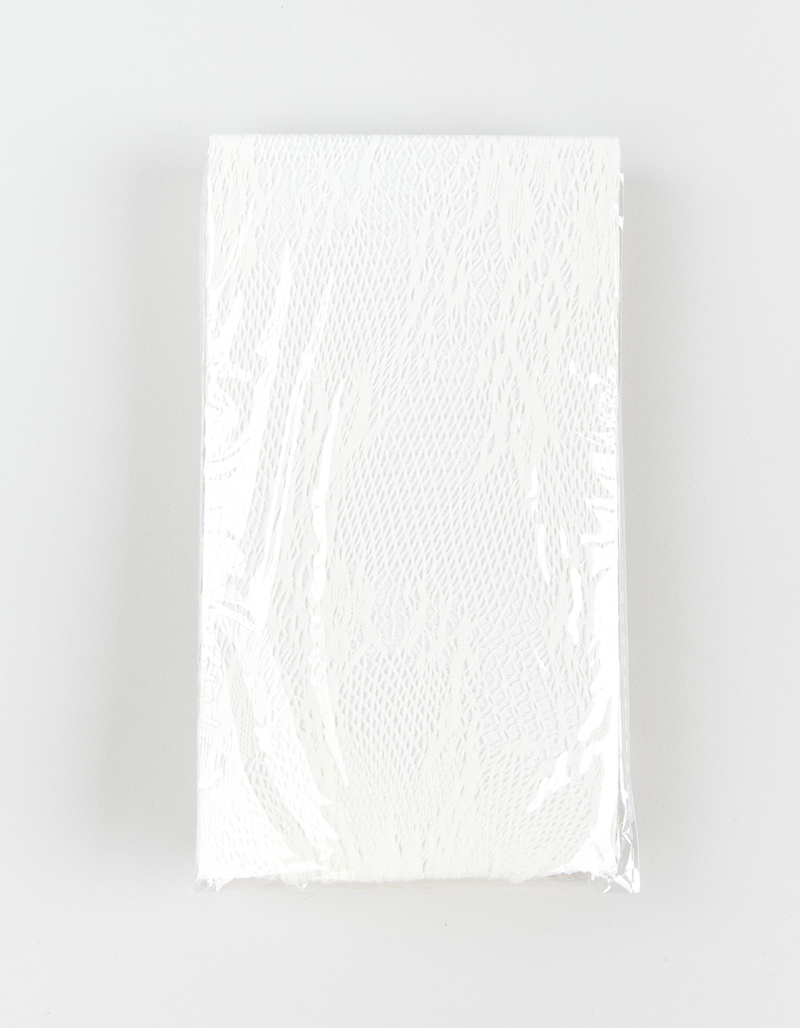 MEMOI Floral Net Womens Nylon Sheer Tights image number 6