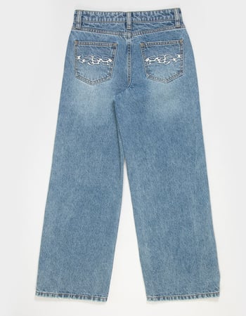 RSQ Boys Embroidered Extra Baggy Jeans Alternative Image