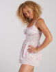 FULL TILT Corset Womens Romper image number 3