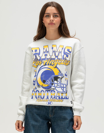 THE WILD COLLECTIVE Los Angeles Rams Womens Crewneck Sweatshirt Primary Image