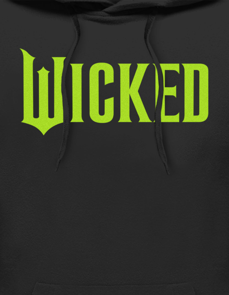 WICKED Green Logo Unisex Hoodie image number 1