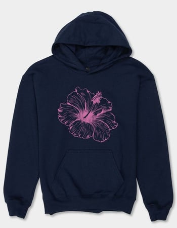 HIBISCUS Outline Unisex Kids Hoodie Primary Image