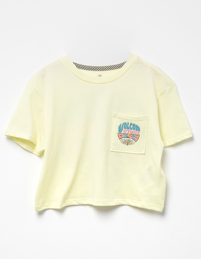 VOLCOM Pocket Dial Girls Crop Tee image number 1