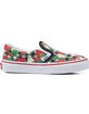 VANS Strawberry Gingham Girls Classic Slip-On Shoes image number 2
