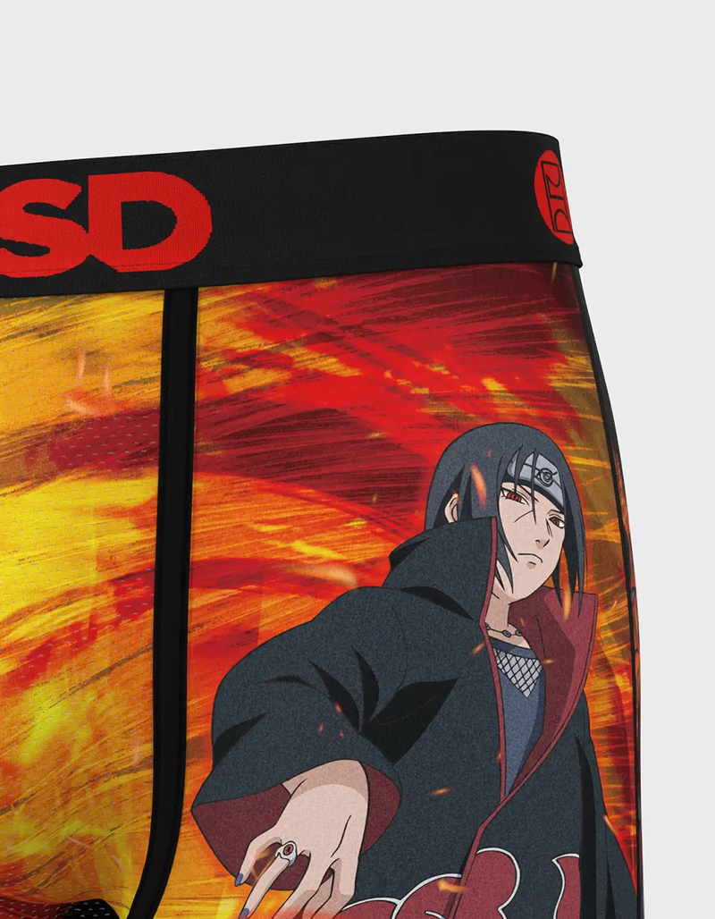 PSD x Naruto Itachi Burn Mens Boxer Briefs image number 4