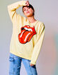ROLLING STONES Womens Crewneck Sweatshirt image number 5