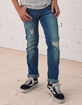 RSQ Boys Super Skinny Ripped Medium Vintage Jeans image number 2