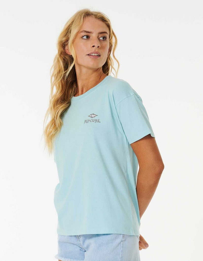 RIP CURL Shore Break Relaxed Womens Tee image number 2